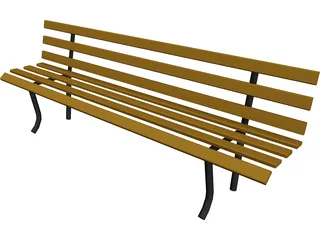 Bench 3D Model