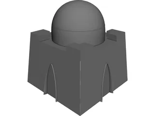 Mazar-e-Quiad 3D Model