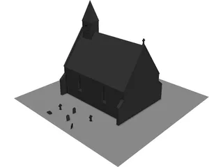 Scotish Chapel 3D Model