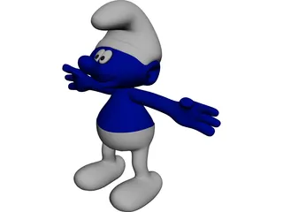 Smurf 3D Model