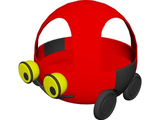 Auto Child 3D Model 3D Preview