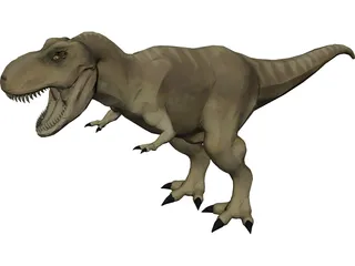 Gentlest Tyrannosaurus 3D Model 3D Preview
