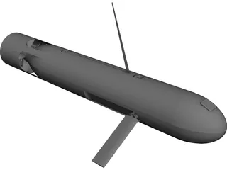 Unmanned Underwater Vehicle (UUV)  3D Model