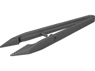 Hospital Tweezer 3D Model