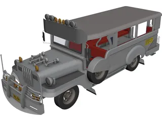 Jeep Philippines 3D Model