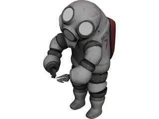 Diving Suit 3D Model