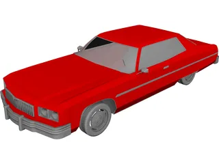 Chevrolet Caprice (1975) 3D Model