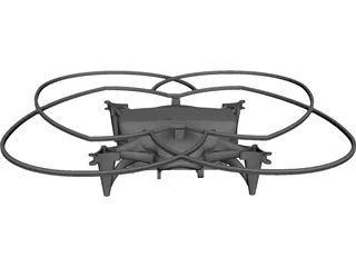 Quadrocopter Body 3D Model