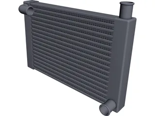 Radiator CAD 3D Model