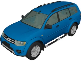 Mitsubishi Montero Sport (2013) 3D Model