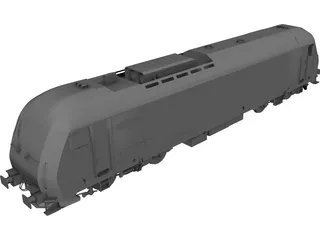 ER20 Locomotive 3D Model 3D Preview