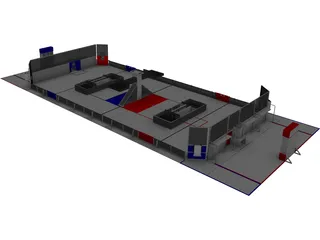 FRC 2018 Stadium 3D Model