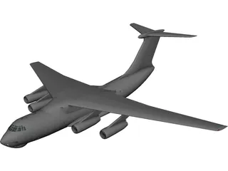 Ilyushin IL-76 Candid 3D Model