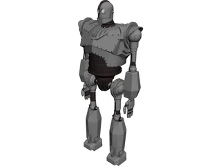 Iron Giant 3D Model