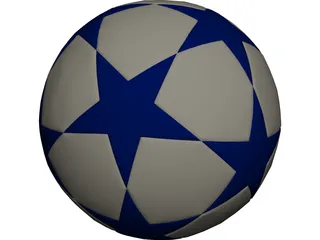 Football 3D Model