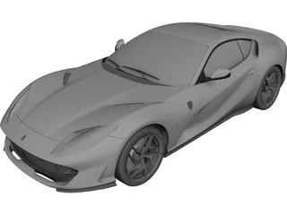 Ferrari 812 Superfast 3D Model