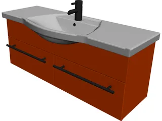 Kitchen Sink Moushan 3D Model