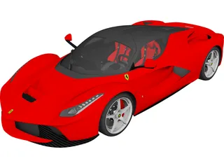 Ferrari LaFerrari 3D Model