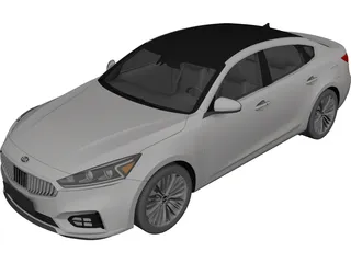 Kia Cadenza (2017) 3D Model