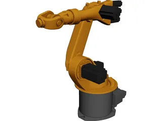 Kuka KR 16 Robot CAD 3D Model