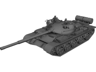 T-62A 3D Model