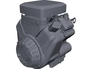 Briggs&Stratton Vanguard 18hp CAD 3D Model