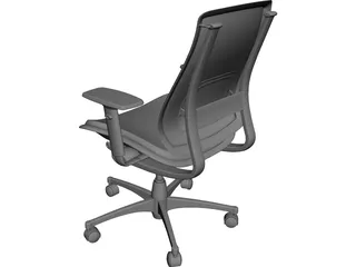 Herman Miller Celle Chair CAD 3D Model