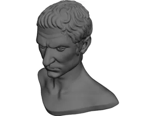 Statue of Caesar 3D Model