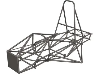 FSAE Frame 2017 CAD 3D Model