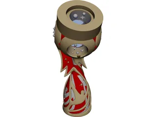 FIFA Cup Russia 2018 Trophy 3D Model