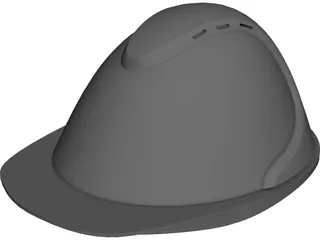 Security Helmet CAD 3D Model