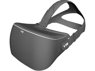 VR Goggles 3D Model