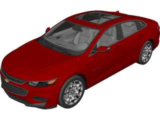 Chevrolet Malibu (2018) 3D Model