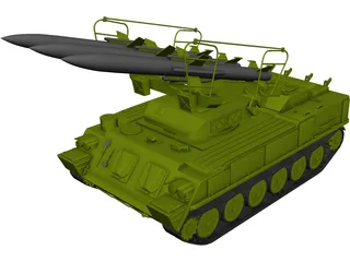 2K12 Kub 3D Model