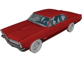 Pontiac Lemans (1965) 3D Model