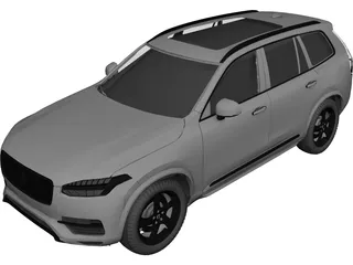 Volvo XC90 (2015) 3D Model