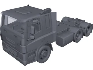 DAF CF85 CAD 3D Model
