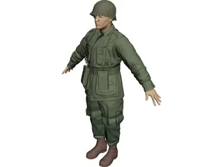 Soldier 3D Model