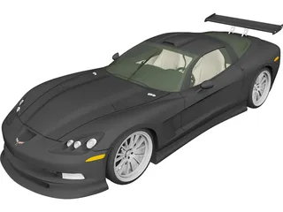 Chevrolet Corvette C6 [Tuned] 3D Model