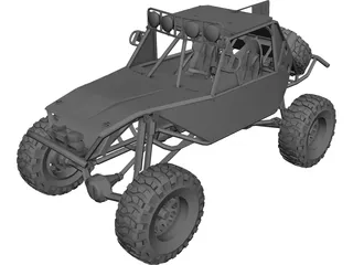 Dune Buggy 3D Model