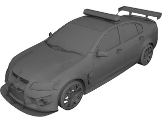 Holden HSV W427 Police 3D Model