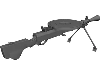 DP-28 3D Model