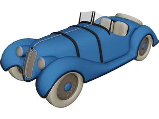 BMW 507 3D Model