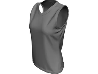 Volleyball Jersey 3D Model