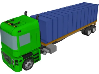 Truck 3D Model