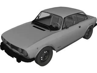 Alfa Romeo 2000 GT (1974) 3D Model