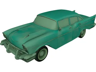 Chevrolet Bel Air Classic (1952) 3D Model