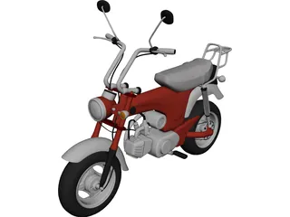 Honda CT70 (1969) 3D Model