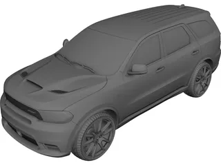 Dodge Durango SRT8 (2018) 3D Model