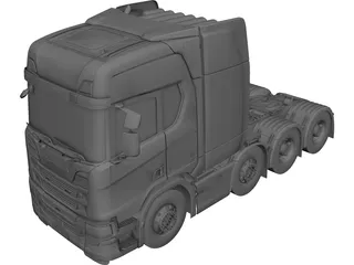 Scania S6000 3D Model